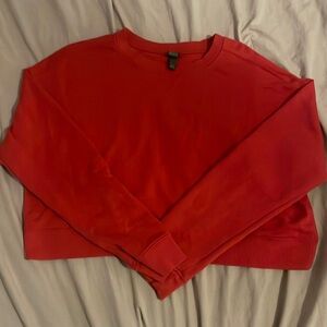 red crop top